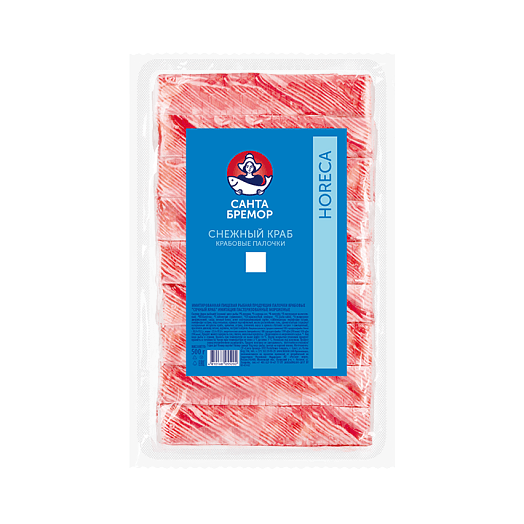 Крабовые палочки замороженные Снежный краб Санта Бремор 500гр