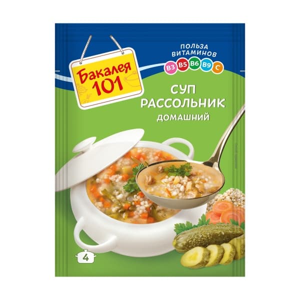 Суп Рассольник домашний Бакалея 65г