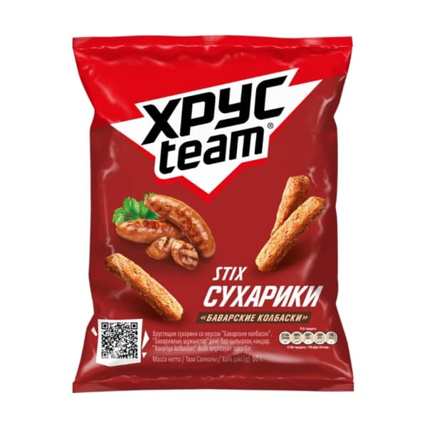 Багет Хрустим Баварские колбаски 60г