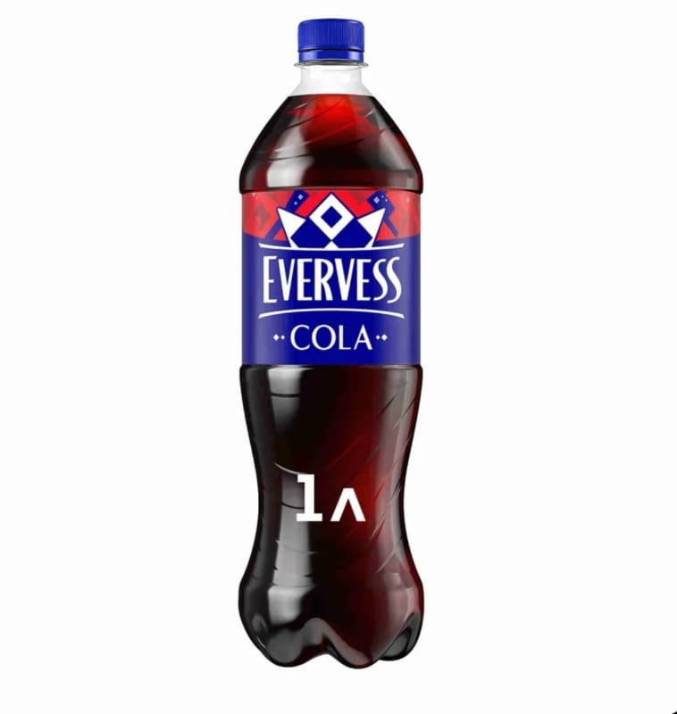 Напиток газированный Кола Evervess, 1 л