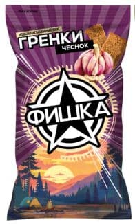 Гренки чесночные фишка 120гр