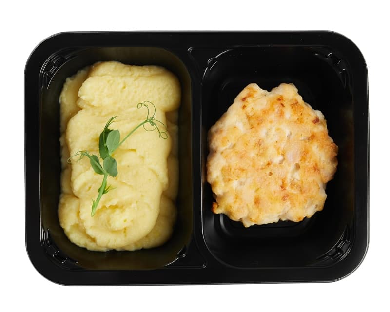 Бифштекс солнечный с картофельным пюре, 240гр