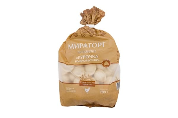 Пельмени Курочка по-французски Мираторг, 700 г