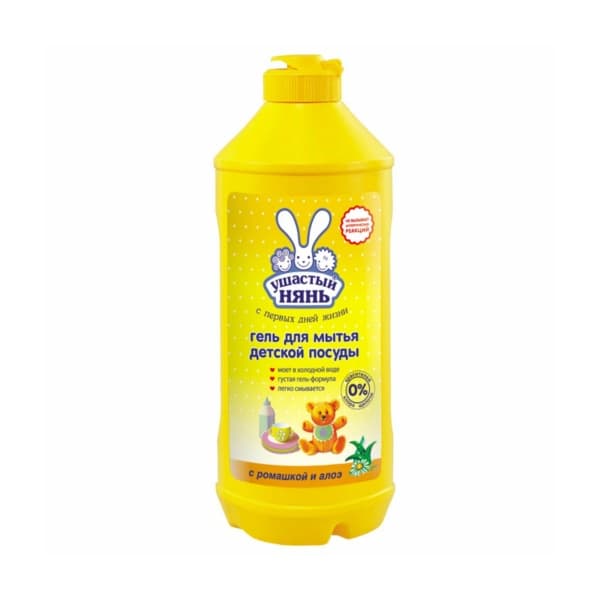 Средство для мытья посуды с ромашкой Ушастый нянь, 500мл