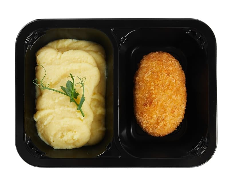 Котлета а-ля Киевская с пюре картофельным, 260гр