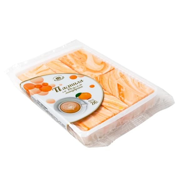 Пастила со вкусом Мандарина 210г Кронштадская кондитерская фабрика