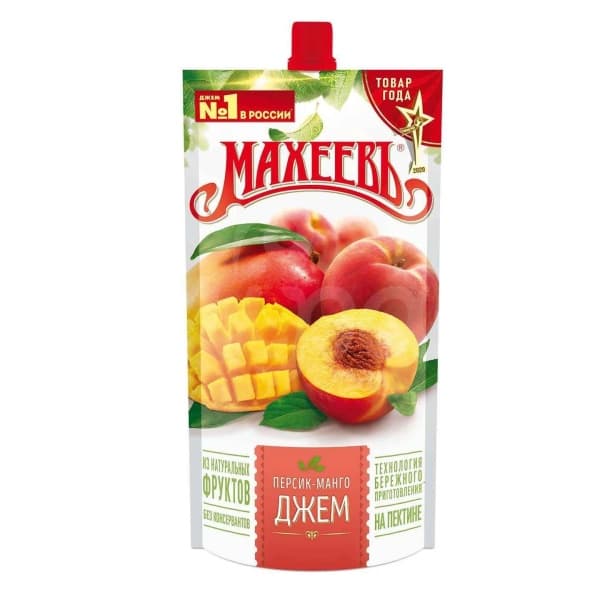 Джем Персик и манго МАХЕЕВЪ, 300гр д/п