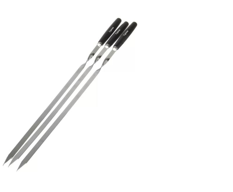 Набор шампуров  рукоятка дерево Гурман, 6шт 