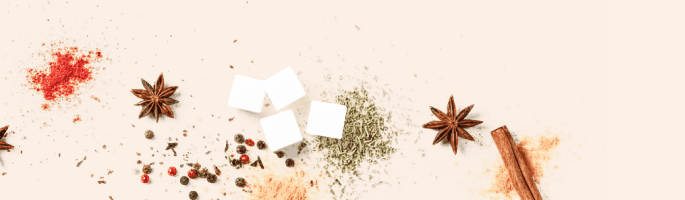 Соль, сахар и специи