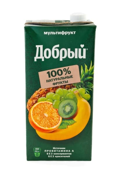 Нектар Мультифруктовый  Добрый, 2 л