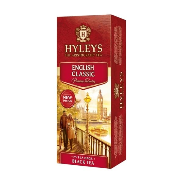 Чай черный в пакетиках (1,8г*25пак) английский классический HYLEYS