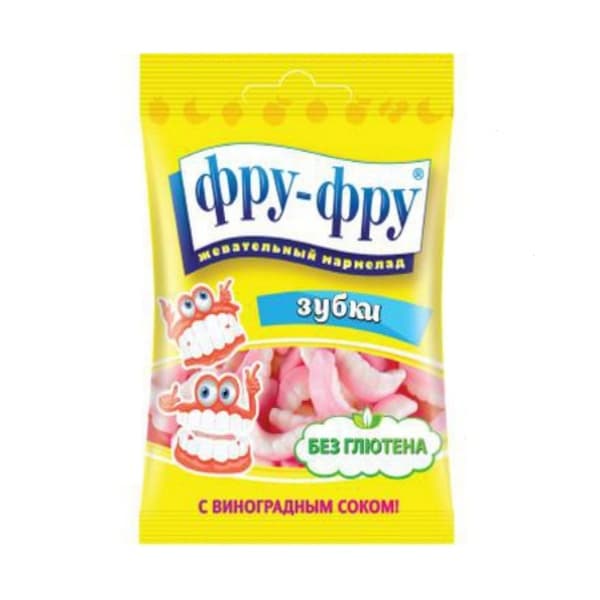 Мармелад жевательный Фру-Фру Зубки 30г