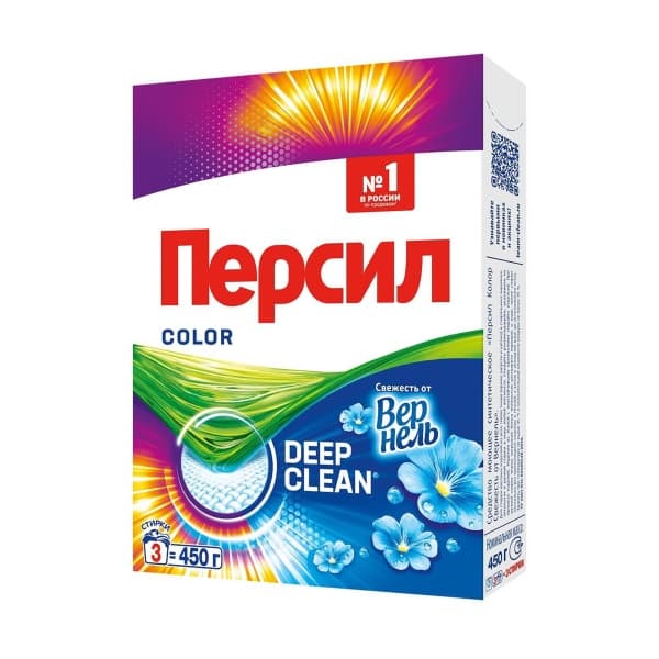Порошок для стирки автомат свежесть от вернель Персил, 450г