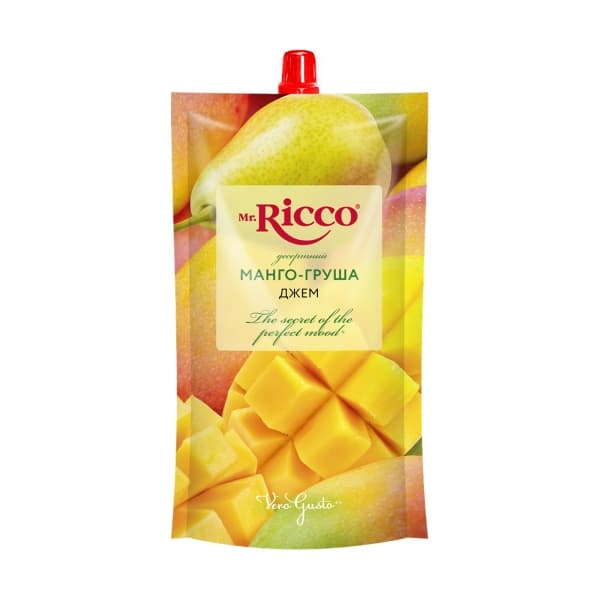Десертный джем MrRicco Vero Gusto Манго-груша, 300 мл