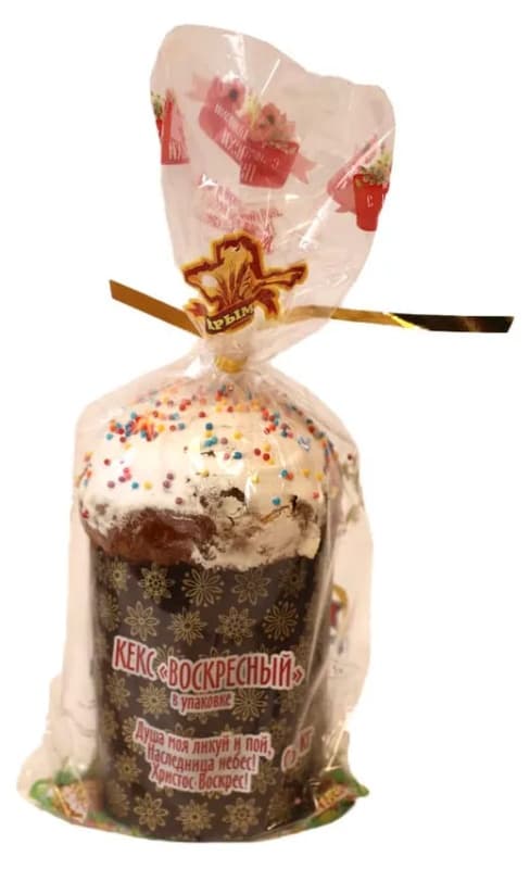 Кекс Воскресный Крымхлеб, 100гр 