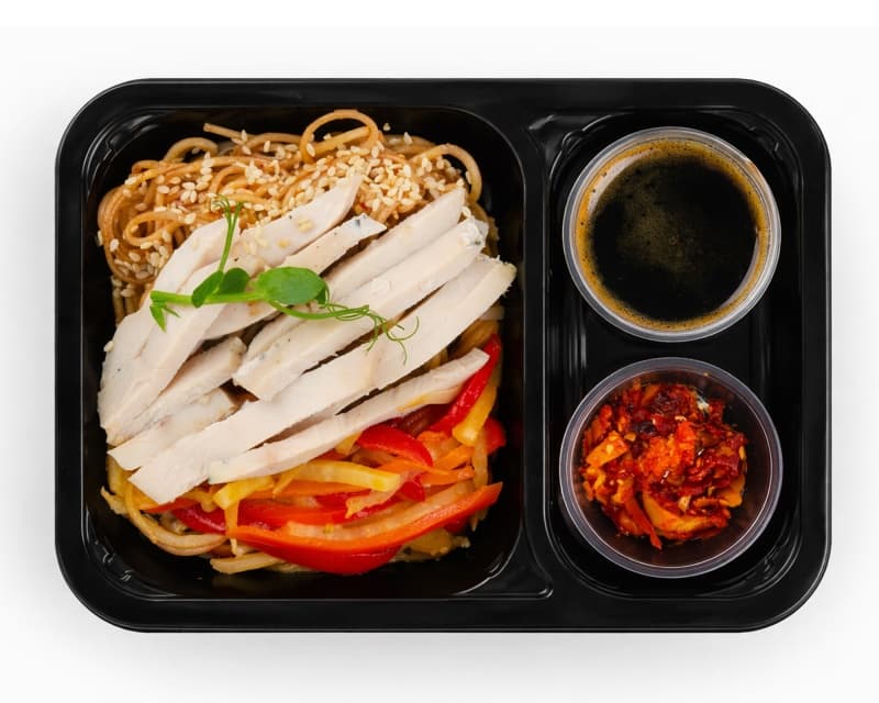 Удон с курицей су-вид, 215гр