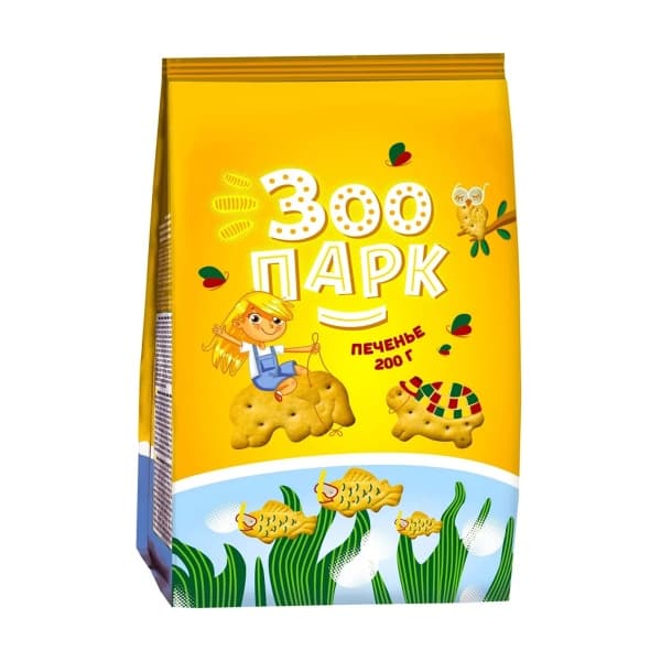 Печенье Зоопарк Брянконфи 200г