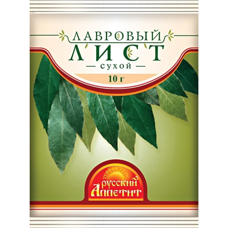 Лавровый лист Русский аппетит, 10гр