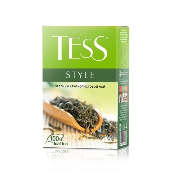 Чай зеленый листовой TESS Style, 100г