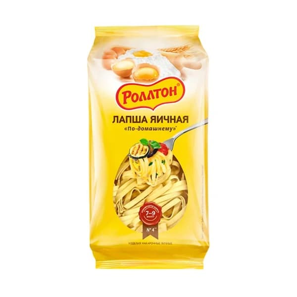 Лапша по-домашнему Роллтон 400г