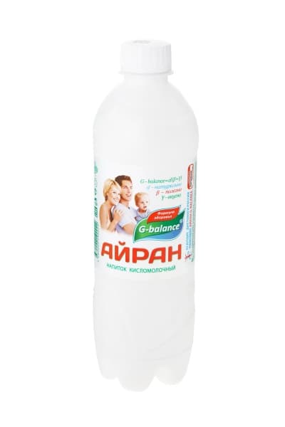 Напиток кисломолочный Айран 1% G-balance, 500 мл