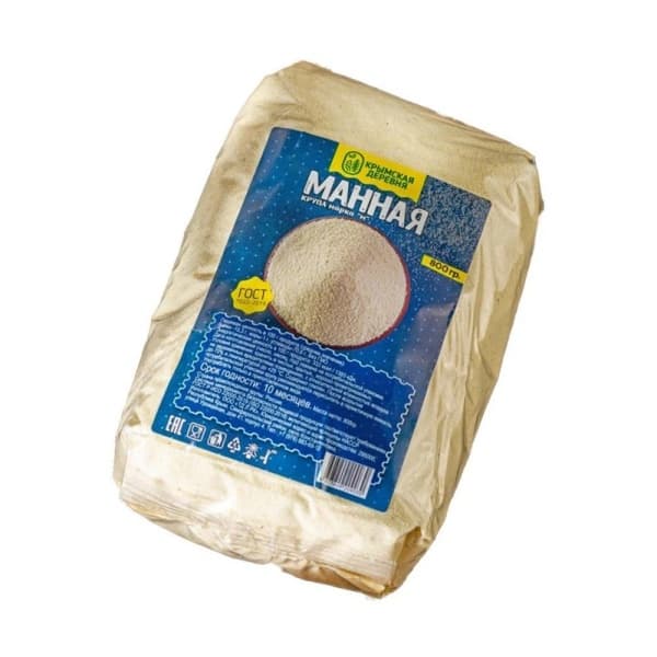 Крупа манная  "Крымская деревня" 0,8кг