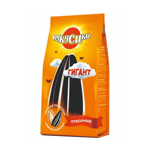Семечки полосатые ГИГАНТ Кукусики, 180гр