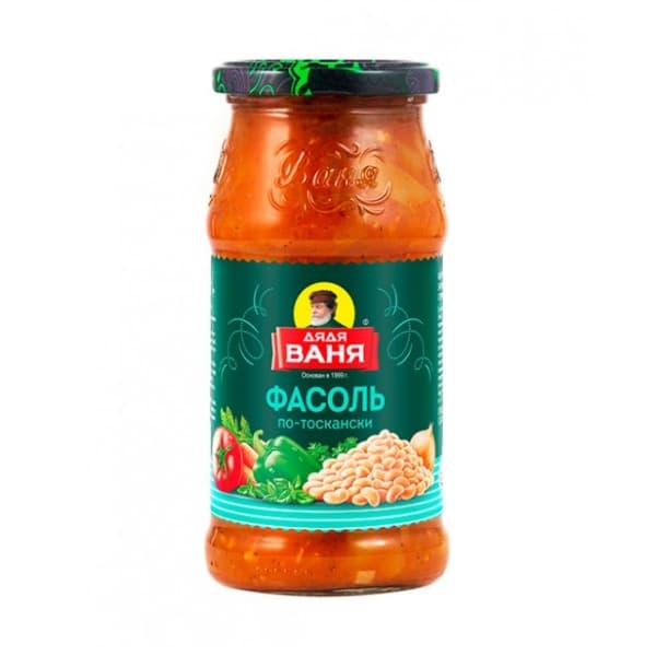 Закусочка Тосканская с овощами Дядя Ваня, 460г ст/б