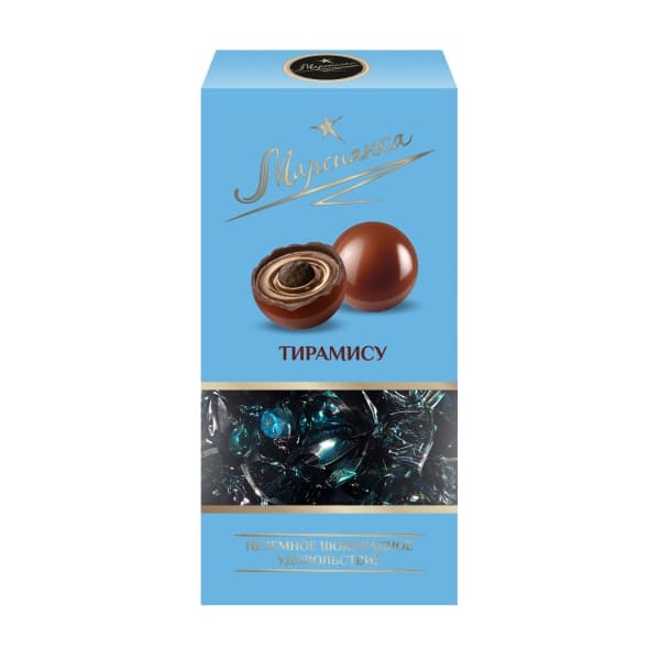 Конфеты Марсианка Тирамису 180г коробка