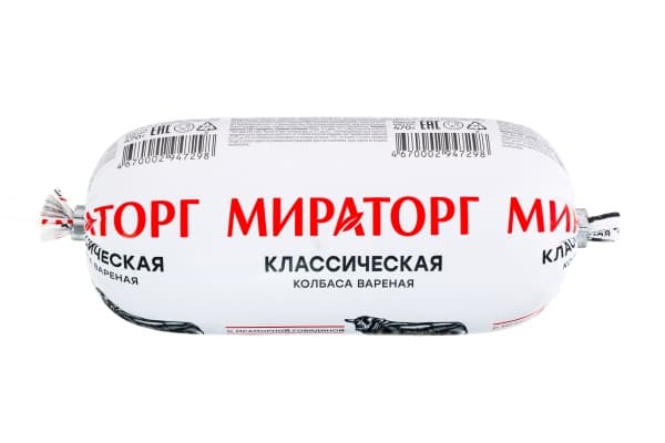 Колбаса вареная Классическая Мираторг, 470 г