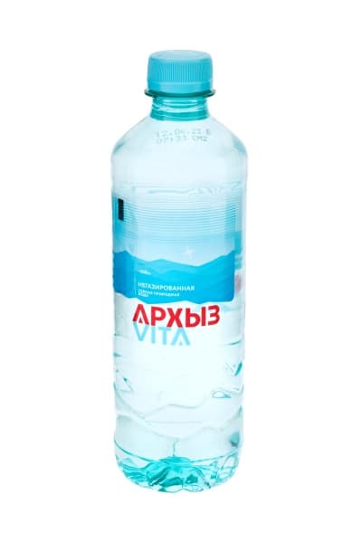 Вода природная питьевая негазированная Горная Архыз Vita  0,5 л пэт