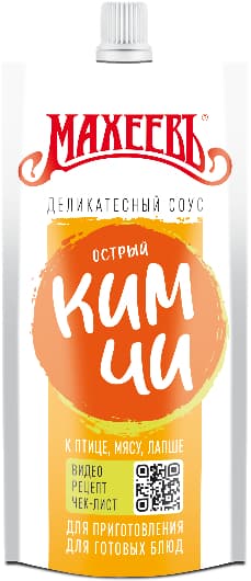 Соус деликатесный кимчи МАХЕЕВЪ, 140гр д/п