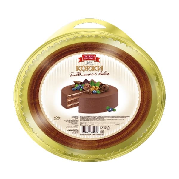 Коржи бисквитные Русский Бисквит 400г