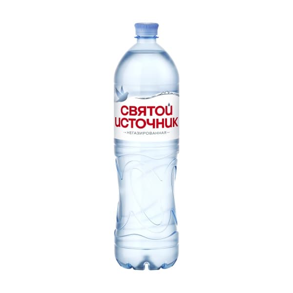 Вода питьевая негазированная Святой Источник, 1,5л пэт