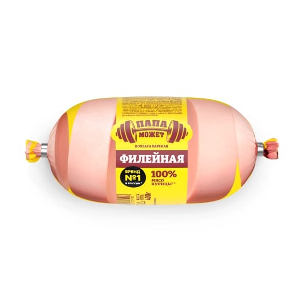Колбаса вареная Филейная Папа может, 400г
