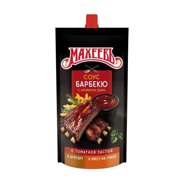 Соус деликатесный Барбекю МАХЕЕВЪ 230г д/п