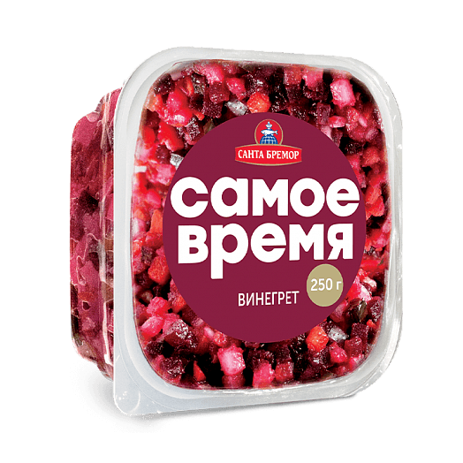 Салат винегрет с квашеной капустой Самое время 250гр