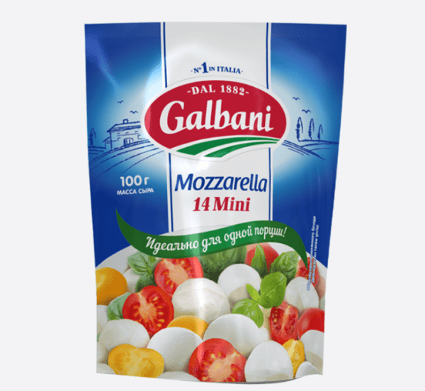 Сыр Моцарелла мини 45% GALBANI, 100гр