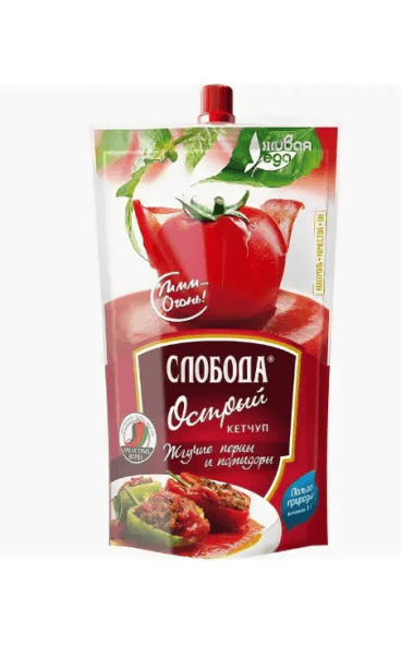 Кетчуп Острый Слобода, 320г