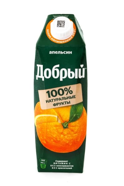 Сок Апельсин Добрый 1 л.