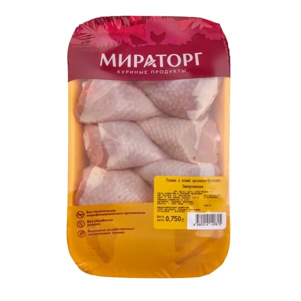 Голень цыплёнка-бройлера замороженная Мираторг, 750г