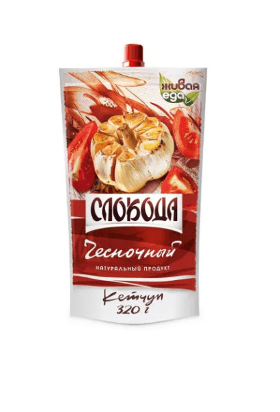 Кетчуп Чесночный Слобода, 320г