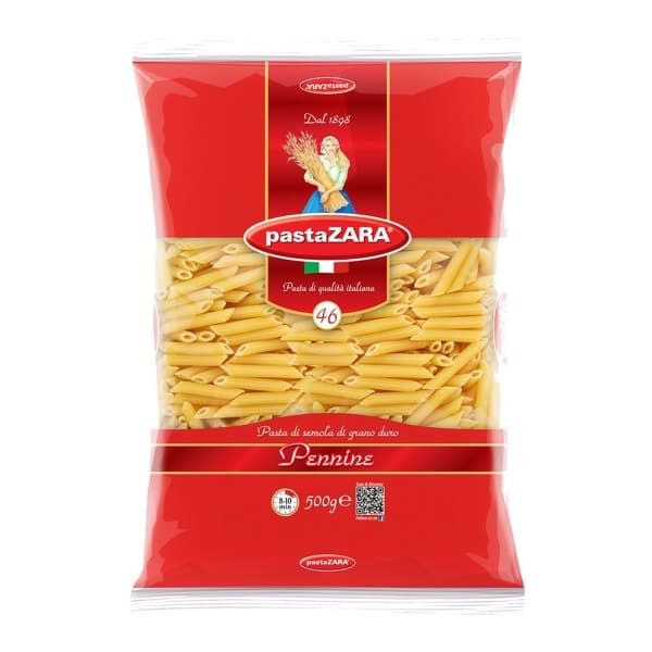 Изделия макаронные Перья №046 Паста Зара, 500 гр.