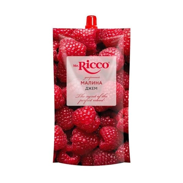 Десертный джем MrRicco Vero Gusto Малина, 300 мл
