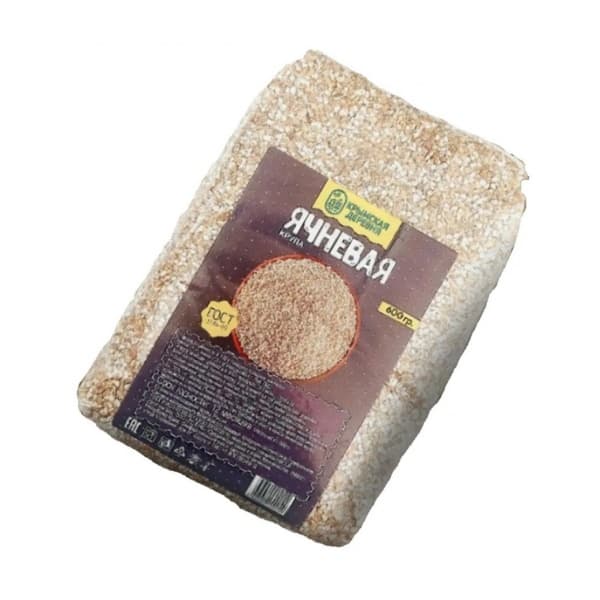 Крупа Ячневая светлая  "Крымская деревня" 0,6кг