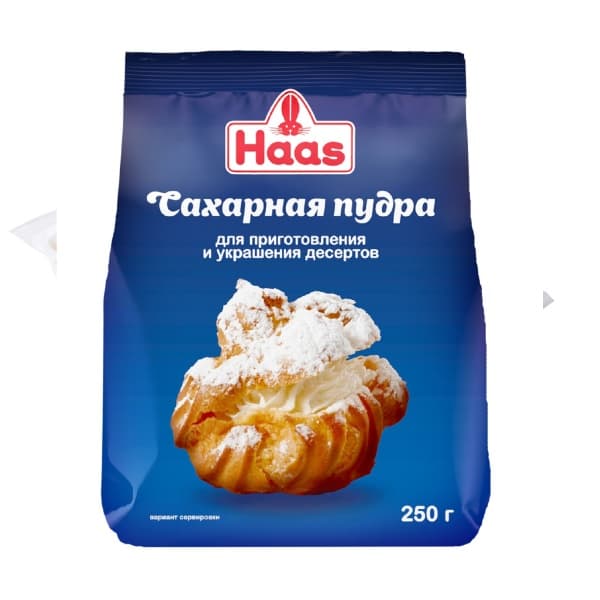 Сахарная пудра Хаас 250г ГОСТ