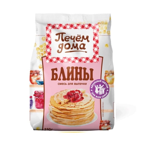 Смесь для выпечки Блины Печём дома 250г