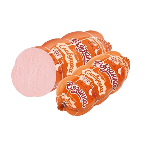 Колбаса вареная Сливушка Вязанка 0,45кг