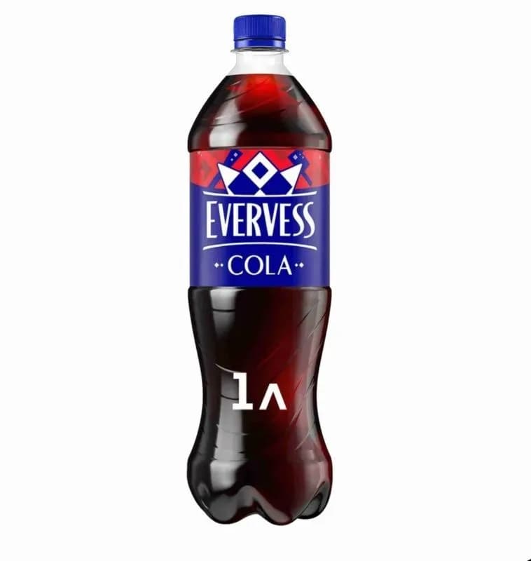 Напиток газированный Кола Evervess, 1 л