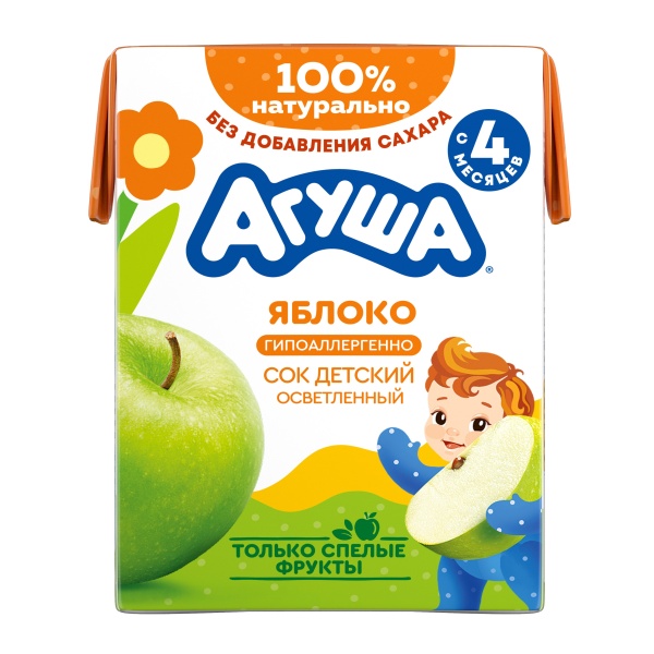Агуша Сок Осв Ябл 4607096002985